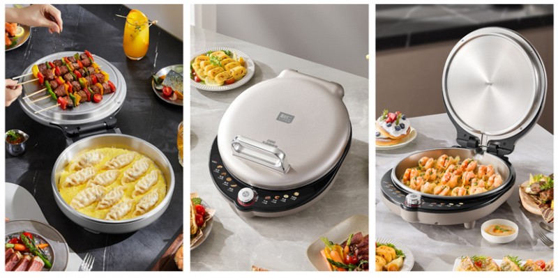 利仁鑄就行業里程碑：中國家用不銹鋼電餅鐺問世， 0 涂層設計守護飲食健康